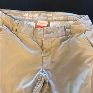 Mossimo slim bootcut khaki- Size 1